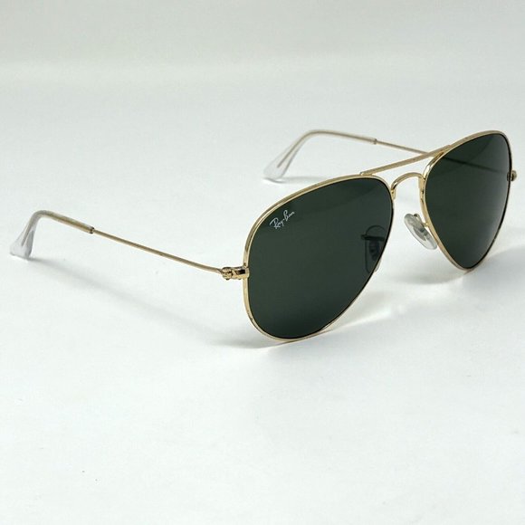 Ray Ban Gold Metal Aviator Sunglasses - RB3025 L0205 58-14-135 Made in Italy main image 10